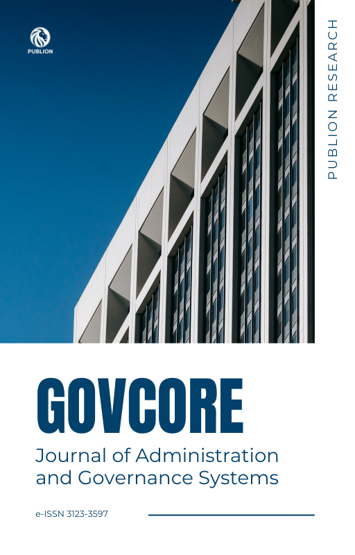 GovCore: Journal of Public Administration and Governance Systems